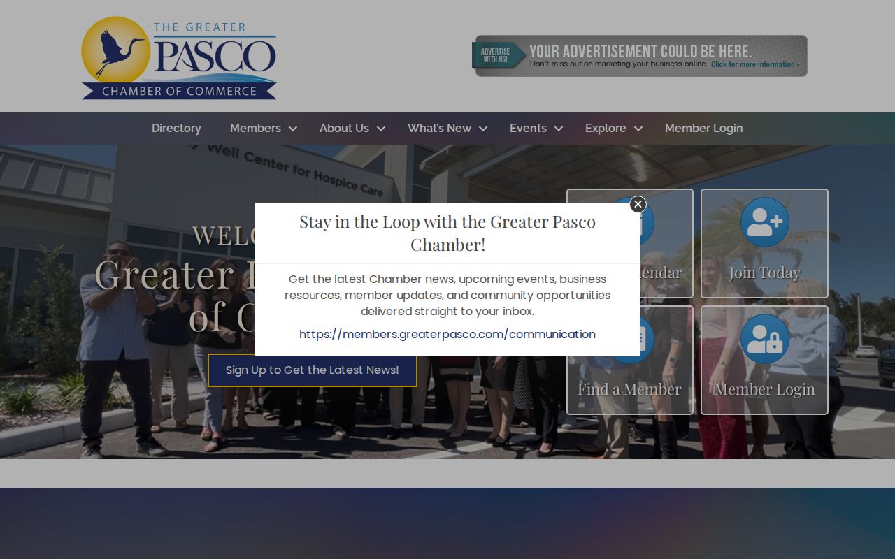Greater Pasco Chamber public business member directory
